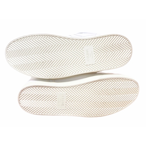 Celine Men Break Mid Lace-Up Leather Sneakers 41/8 - Picture 9 of 9